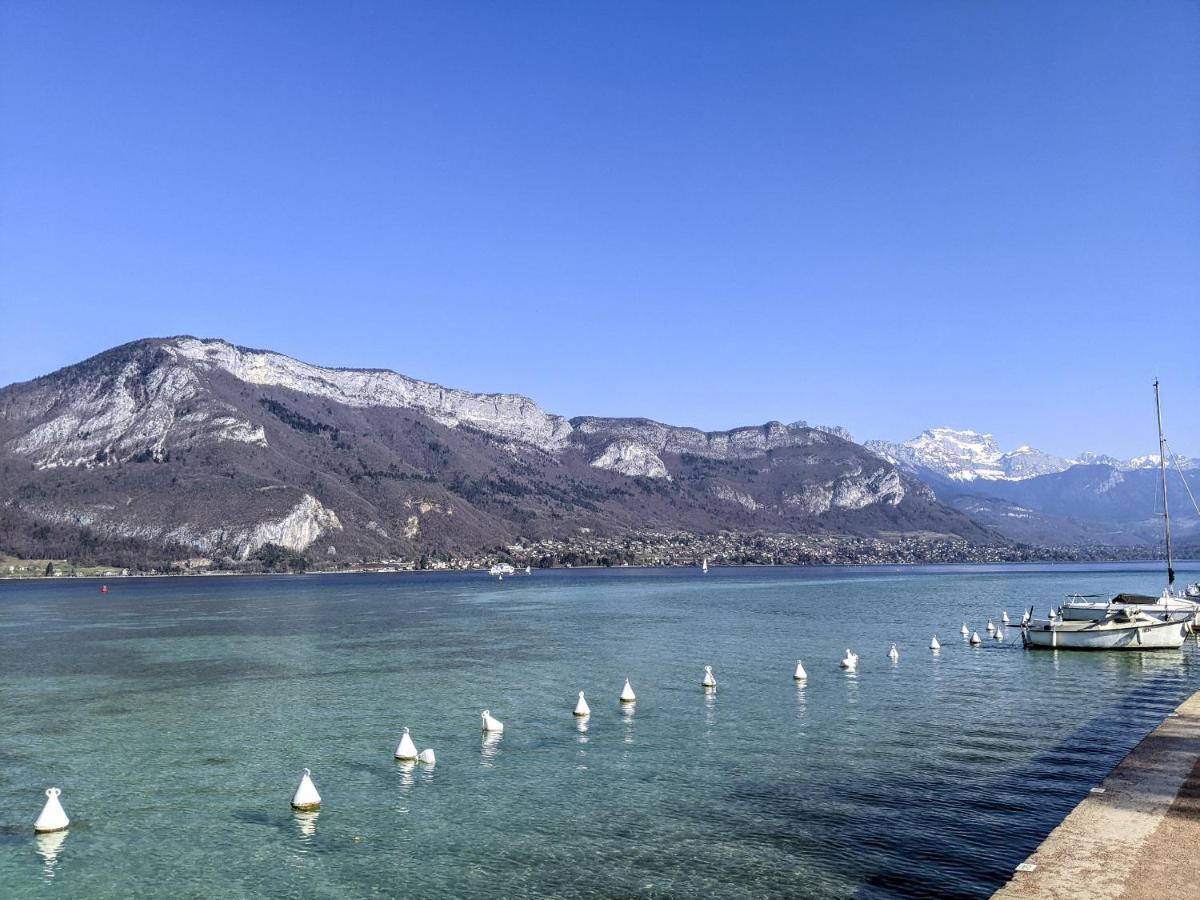 La Plume Vue Lac 3 Etoiles - Garage Prive, Secteur Recherche, Moderne & Tout Equipe, 6 Personnes 阿讷西 外观 照片