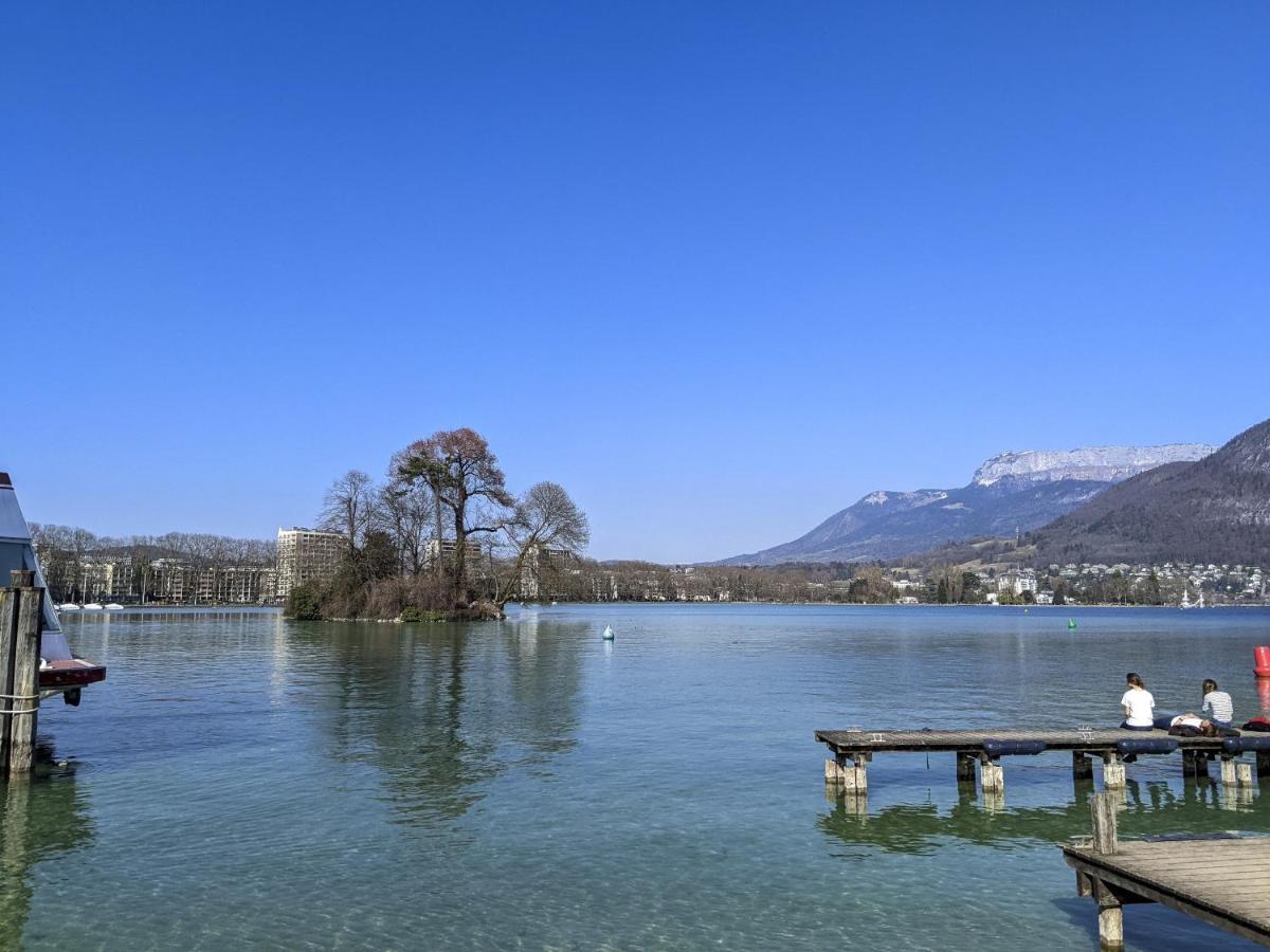 La Plume Vue Lac 3 Etoiles - Garage Prive, Secteur Recherche, Moderne & Tout Equipe, 6 Personnes 阿讷西 外观 照片