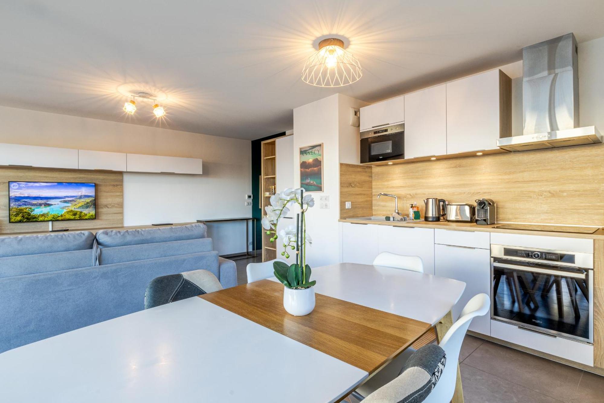 La Plume Vue Lac 3 Etoiles - Garage Prive, Secteur Recherche, Moderne & Tout Equipe, 6 Personnes 阿讷西 外观 照片