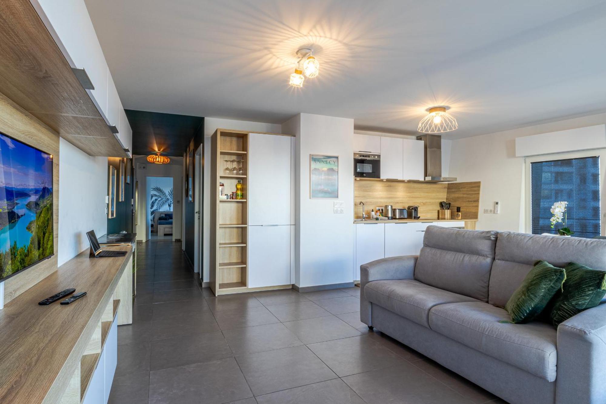 La Plume Vue Lac 3 Etoiles - Garage Prive, Secteur Recherche, Moderne & Tout Equipe, 6 Personnes 阿讷西 外观 照片